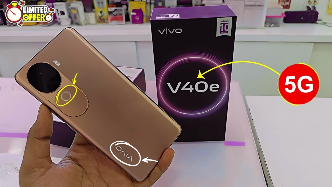 Vivo V40 Pro 5G: New Flagship with 240MP Camera, 2K AMOLED Display and Powerful Performance Revealed